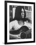 Cree Indian Folk-Singer Buffy Sainte-Marie-null-Framed Premium Photographic Print