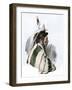 Cree Indian of the Minnesota - Canada Borderlands, 1800s-null-Framed Giclee Print