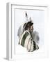 Cree Indian of the Minnesota - Canada Borderlands, 1800s-null-Framed Giclee Print