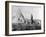 Cree North American Indian Outside Tepee, C1885-1890-null-Framed Giclee Print