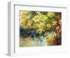 Creek and Fall Trees-Elizabeth Horning-Framed Giclee Print