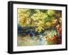 Creek and Fall Trees-Elizabeth Horning-Framed Giclee Print