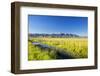 Creek and Fence Line in the Camas Prairie-Terry Eggers-Framed Photographic Print