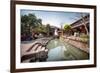 Creek at Square Market in Lijiang, Yunnan, China, Asia-Andreas Brandl-Framed Photographic Print