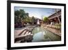 Creek at Square Market in Lijiang, Yunnan, China, Asia-Andreas Brandl-Framed Photographic Print