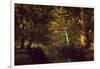 Creek In Forest-Constant Troyon-Framed Giclee Print