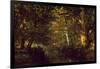 Creek In Forest-Constant Troyon-Framed Giclee Print