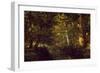 Creek In Forest-Constant Troyon-Framed Giclee Print