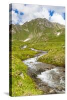 Creek, Mont Fallere, Aosta Valley, Italian Alps, Italy-Nico Tondini-Stretched Canvas