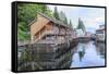 Creek Street, tourist walk, Ketchikan, Alaska, Inside Passage-Stuart Westmorland-Framed Stretched Canvas