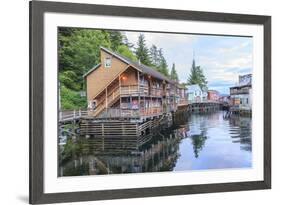 Creek Street, tourist walk, Ketchikan, Alaska, Inside Passage-Stuart Westmorland-Framed Premium Photographic Print