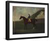 Creeper' a Bay Colt with Jockey Up at the Starting Post at the Running Gap in the Devils Ditch,…-John Nost Sartorius-Framed Giclee Print