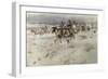 Crees Coming in to Trade-Charles Marion Russell-Framed Giclee Print