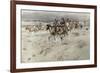 Crees Coming in to Trade-Charles Marion Russell-Framed Giclee Print