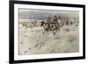 Crees Coming in to Trade-Charles Marion Russell-Framed Giclee Print