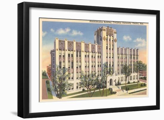 Creighton University, Omaha, Nebraska-null-Framed Art Print