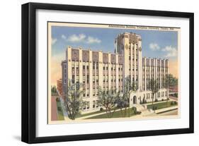 Creighton University, Omaha, Nebraska-null-Framed Art Print