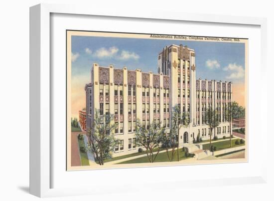 Creighton University, Omaha, Nebraska-null-Framed Art Print