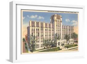 Creighton University, Omaha, Nebraska-null-Framed Art Print