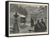 Cremation in Japan-null-Framed Stretched Canvas