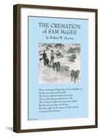 Cremation of Sam McGee-null-Framed Art Print