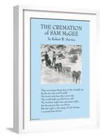 Cremation of Sam McGee-null-Framed Art Print