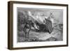 Cremation of the Dead on Funeral Pyres, Calcutta, India, 1879-null-Framed Giclee Print