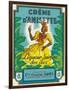 Creme d'Anisette Liqueur Surfine des iles Brand Rum Label-Lantern Press-Framed Art Print