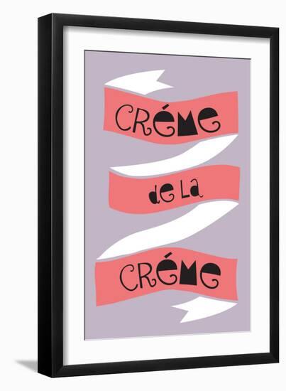 Crème De La Crème-null-Framed Art Print