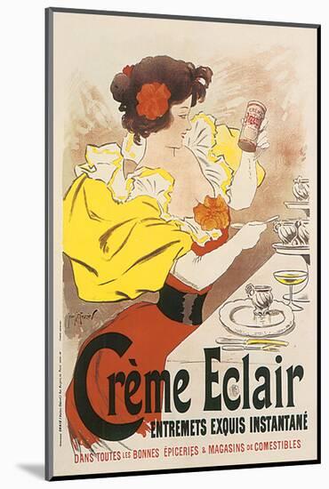 Creme Eclair, Entremets Exquis Instantane-null-Mounted Art Print
