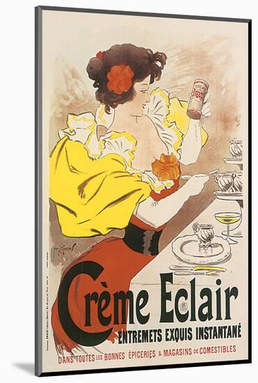 Creme Eclair, Entremets Exquis Instantane-null-Mounted Art Print