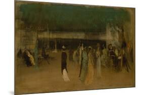 Cremorne Gardens, No. 2, c.1870-80-James Abbott McNeill Whistler-Mounted Giclee Print