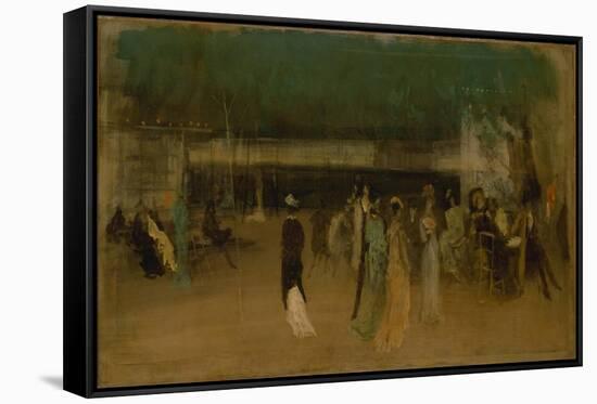 Cremorne Gardens, No. 2, c.1870-80-James Abbott McNeill Whistler-Framed Stretched Canvas