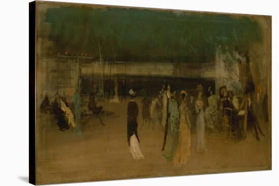 Cremorne Gardens, No. 2, c.1870-80-James Abbott McNeill Whistler-Stretched Canvas