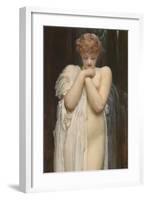 Crenaia, The Nymph of the Dargle - Detail-Frederick Leighton-Framed Premium Giclee Print