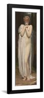 Crenaia, The Nymph of the Dargle-Lord Frederic Leighton-Framed Giclee Print