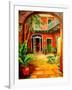 Creole Courtyard-Diane Millsap-Framed Art Print