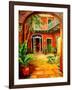 Creole Courtyard-Diane Millsap-Framed Art Print