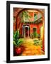 Creole Courtyard-Diane Millsap-Framed Art Print