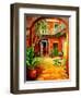 Creole Courtyard-Diane Millsap-Framed Art Print