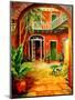 Creole Courtyard-Diane Millsap-Mounted Art Print