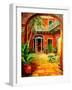 Creole Courtyard-Diane Millsap-Framed Art Print