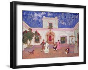 Creole Dance, before 1927-Pedro Figari-Framed Giclee Print