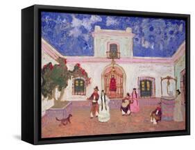 Creole Dance, before 1927-Pedro Figari-Framed Stretched Canvas