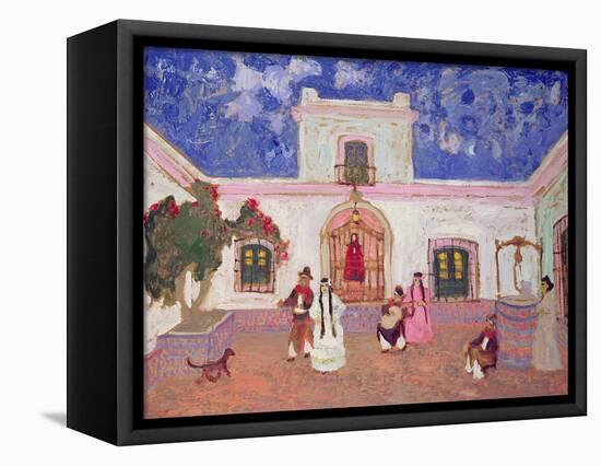 Creole Dance, before 1927-Pedro Figari-Framed Stretched Canvas