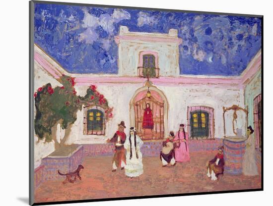 Creole Dance, before 1927-Pedro Figari-Mounted Giclee Print