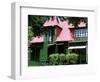 Creole House, Victoria, Island of Mahe, Seychelles, Indian Ocean, Africa-Bruno Barbier-Framed Photographic Print