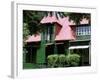 Creole House, Victoria, Island of Mahe, Seychelles, Indian Ocean, Africa-Bruno Barbier-Framed Photographic Print