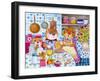 Crepe Party-Oxana Zaika-Framed Giclee Print