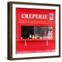 Creperie-Tosh-Framed Art Print